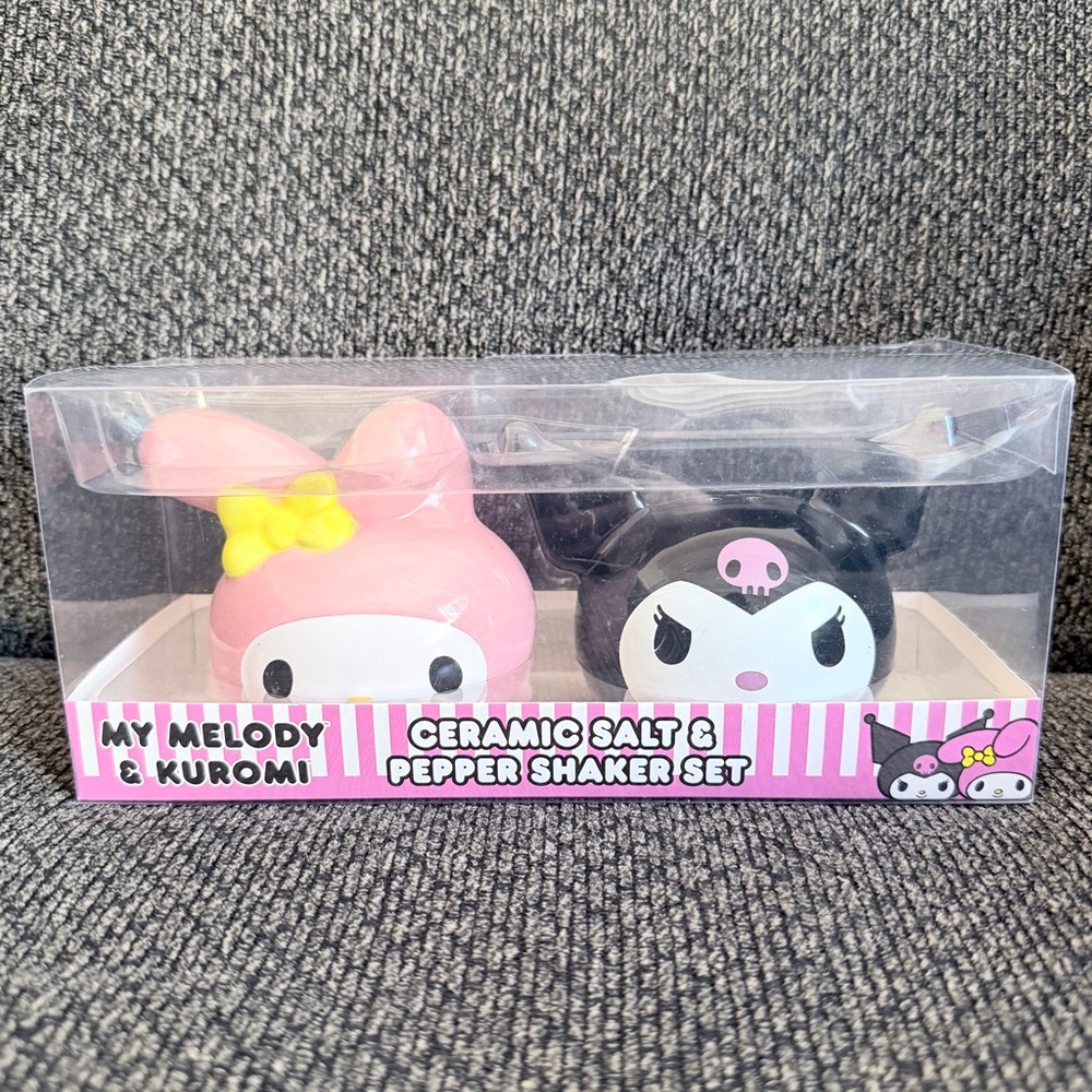 My Melody & Kuromi Ceramic Salt & Pepper Shaker Set